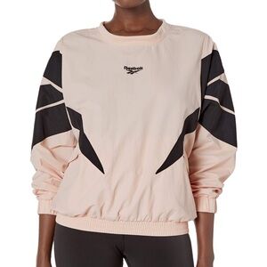 Reebok Women's Blush and Black Bomber Jacket